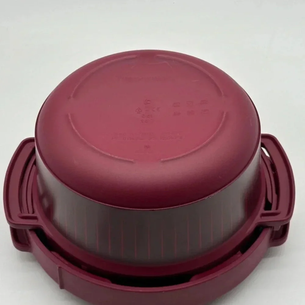 Tupperware Microwave 2-Quart Round Pressure‎ Cooker-NEW